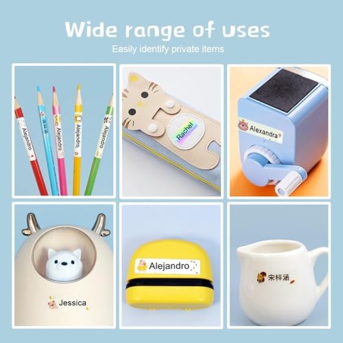 Miniatura 3 de Etiquetas de nombre personalizadas para bolígrafos y lápices, etiqueta personalizada impermeable personalizada, etiquetas personalizadas, etiquetas