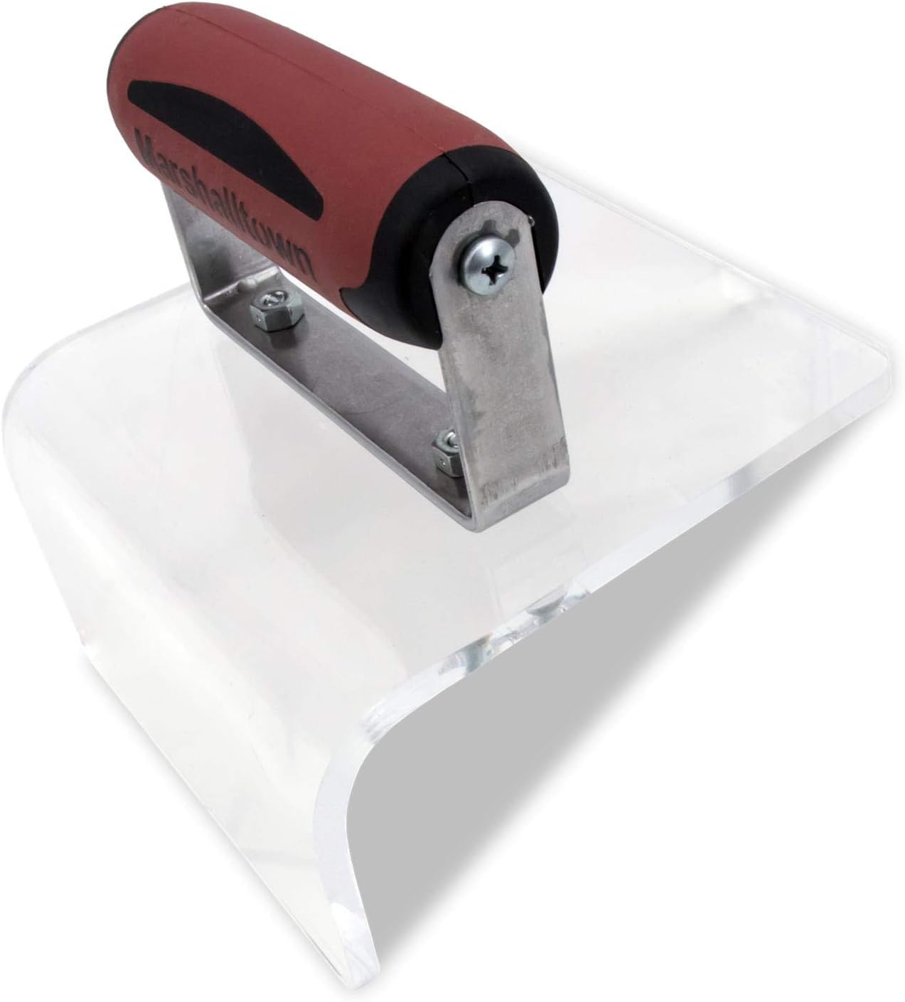 MARSHALLTOWN The Premier Line 4261D 5 5/8-Inch by 5-1/4-Inch by 2-3/4-Inch Acrylic Nose Tool with 1/2-Inch Radius-DuraSoft Handle