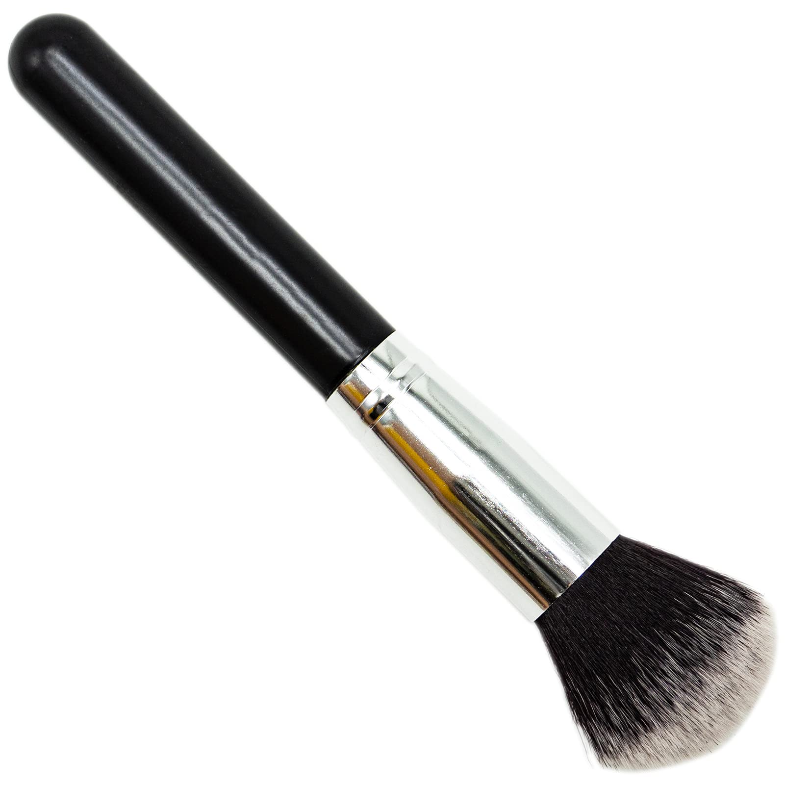 Make-up-Pinsel Foundation Pinsel – Flacher Kabuki-Pinsel, Blender, Rutschfester Griff, Für Foundation, Concealer, Rouge
