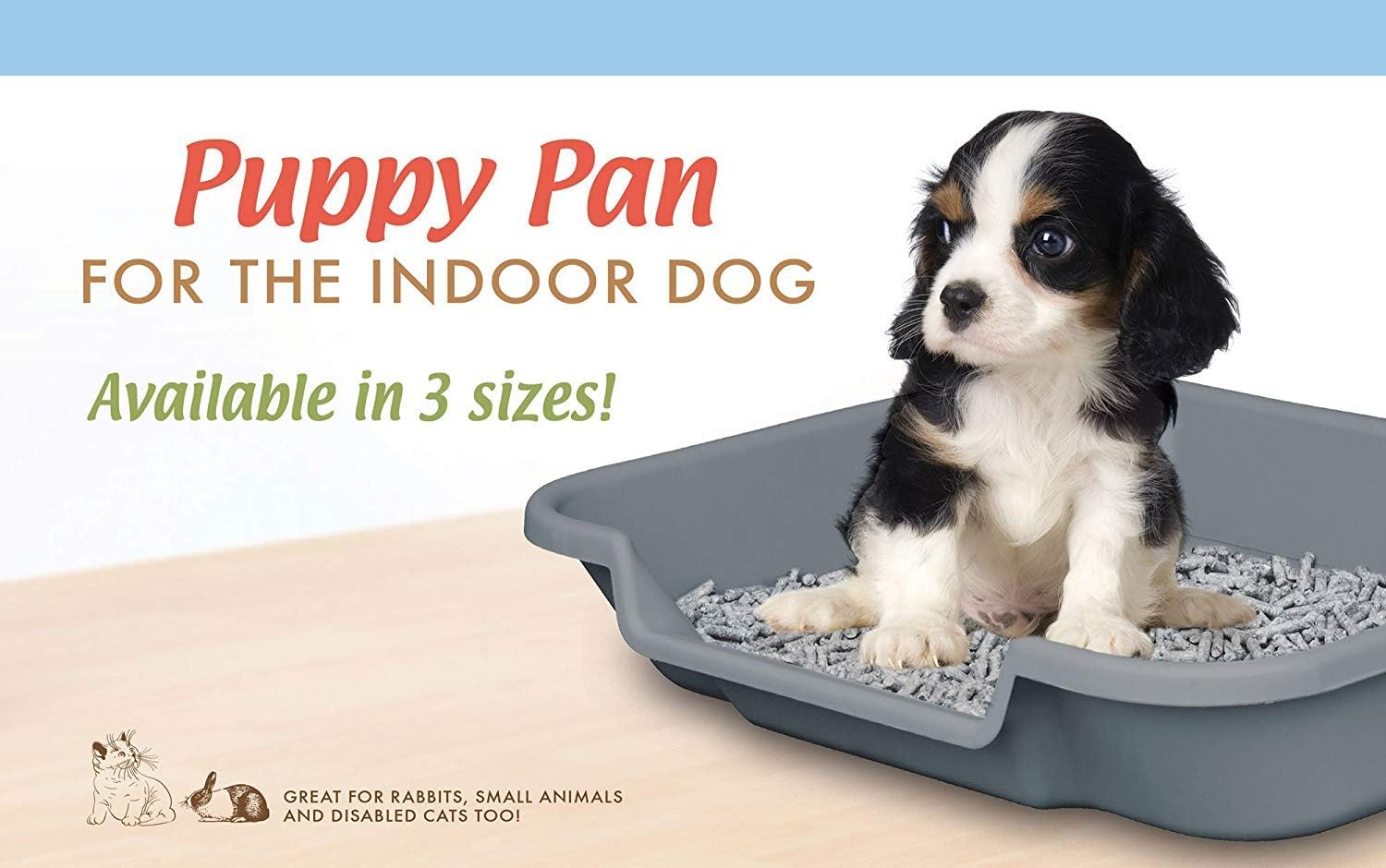 PuppyGoHere Indoor Puppy Litter Box. Blacksmithe Black Color, Size Small: 20" x 15" x 5" Opening is on The 15" Side. Review Size Diagram Prior to Ordering. : Litter Boxes : Pet Supplies