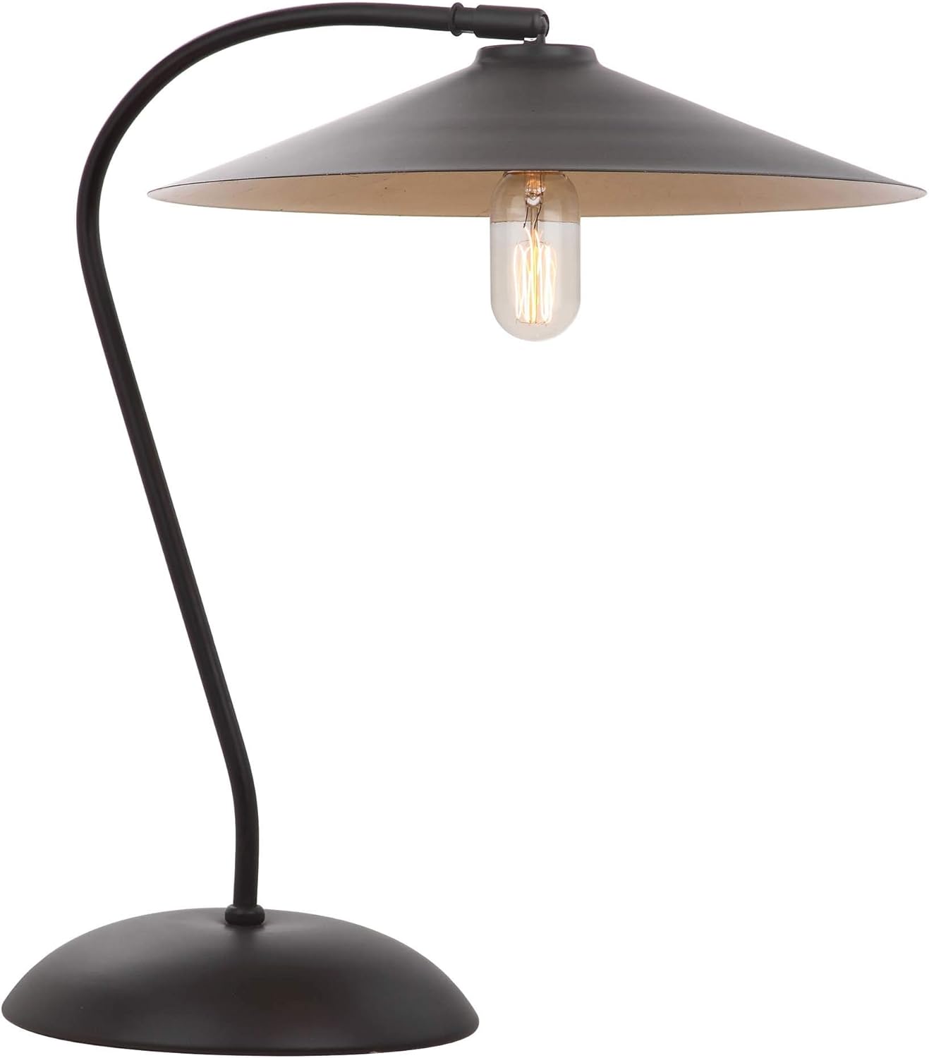 Safavieh Lighting Collection Orla Wood Finish 31-inch Bedroom Living Room Home Office Desk Dorm Study Nightstand Task Table Lamp (LED Bulb Included)