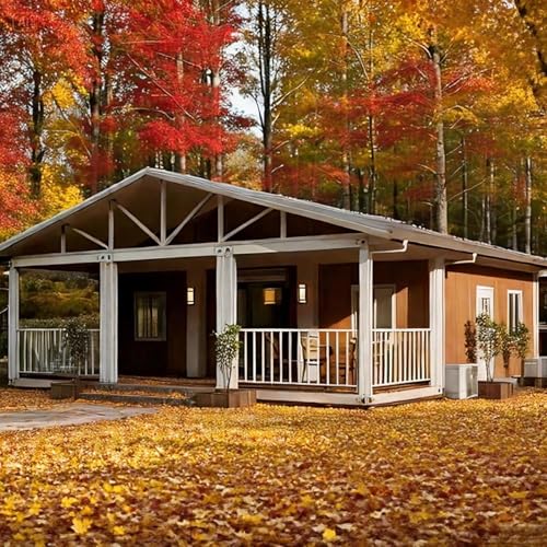 Customized Tiny Houses to Live in for Adults, casas prefabricadas para Vivir Mobile Container House Foldable Modular House for Sale Prefab with 2-3 Bedrooms 1 Fully Equiped Bathroom & Kitchen - Image 3