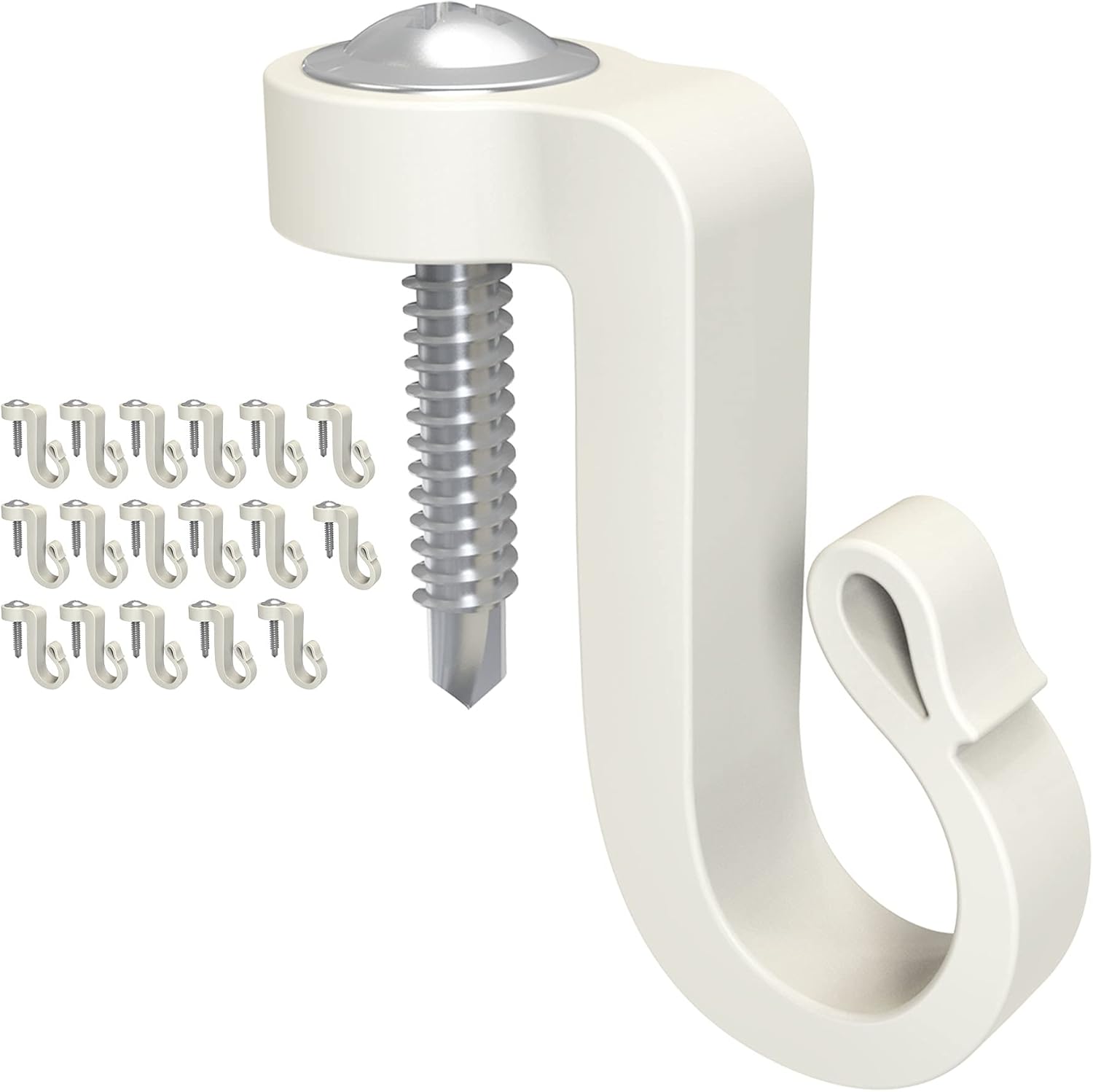 Blifula Q Hanger Screws in Hooks Outdoor Hooks for String Lights and