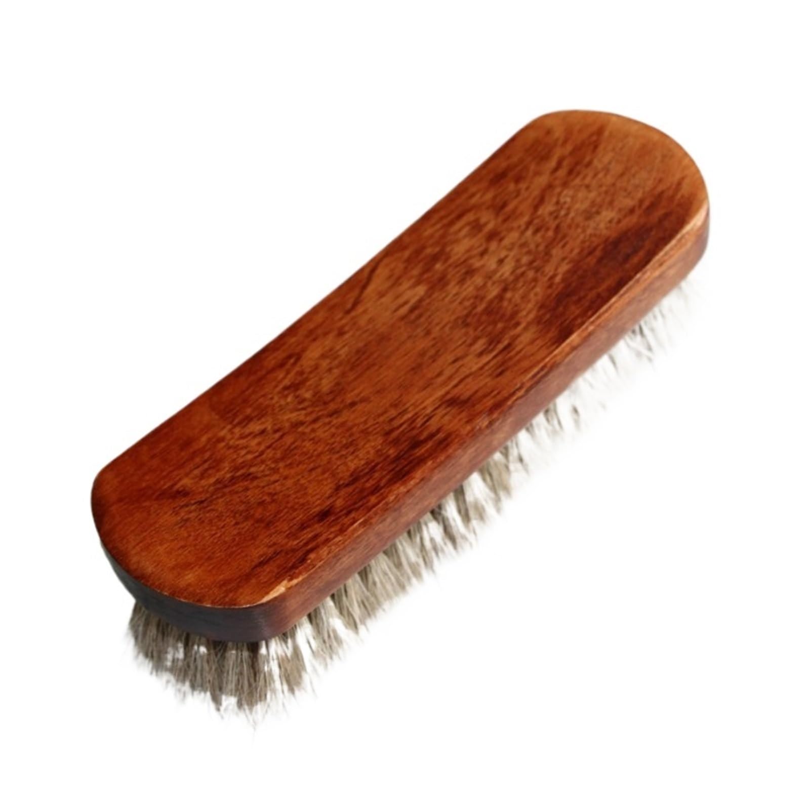 Dusting Brush Shoe Applicators, Horse Hair Shoe Brush, Multicolor Polishing For Boots, Shoes, Car Seats, Sofas, Bags(Brown)