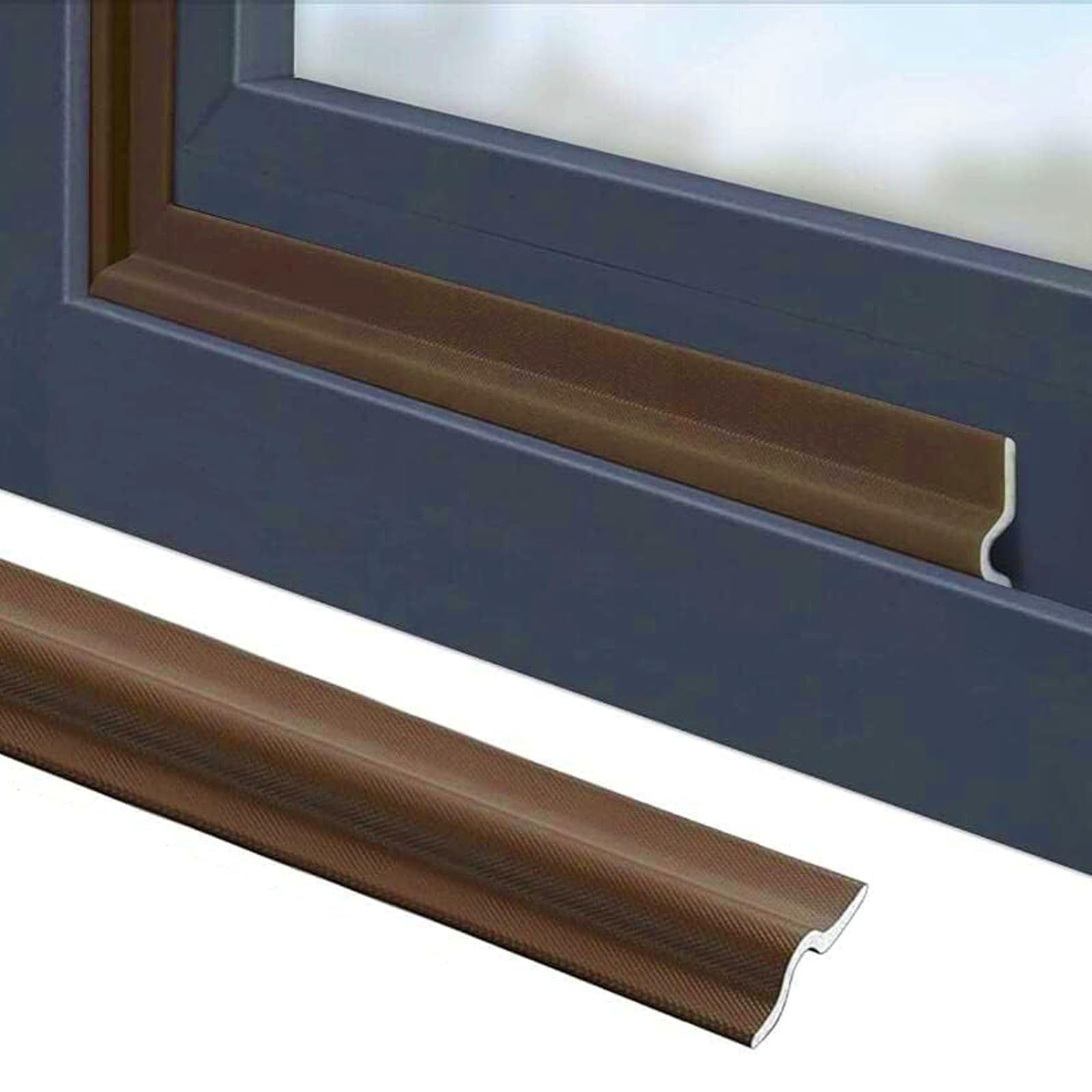 Hukimoyo 10M Door Bottom Sealing Strips Window Seal Strip for Gap Soundproof Door Seal Doors Filler Protector Door Stopper, Weather Stripping Tape Door Air Gap Sealing Window Sealing Strips (Brown) (B0CL6J9B75) Amazon Price History, Amazon Price Tracker
