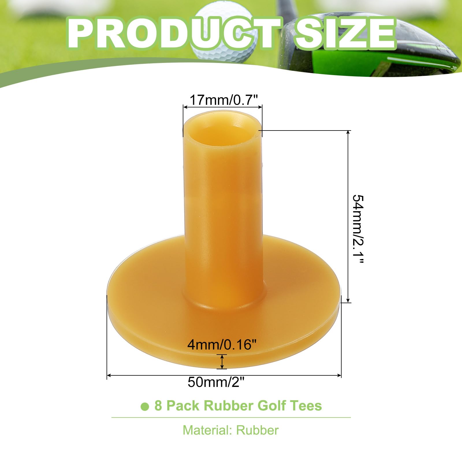 Pride Golf Wood Tees 400 Count - White