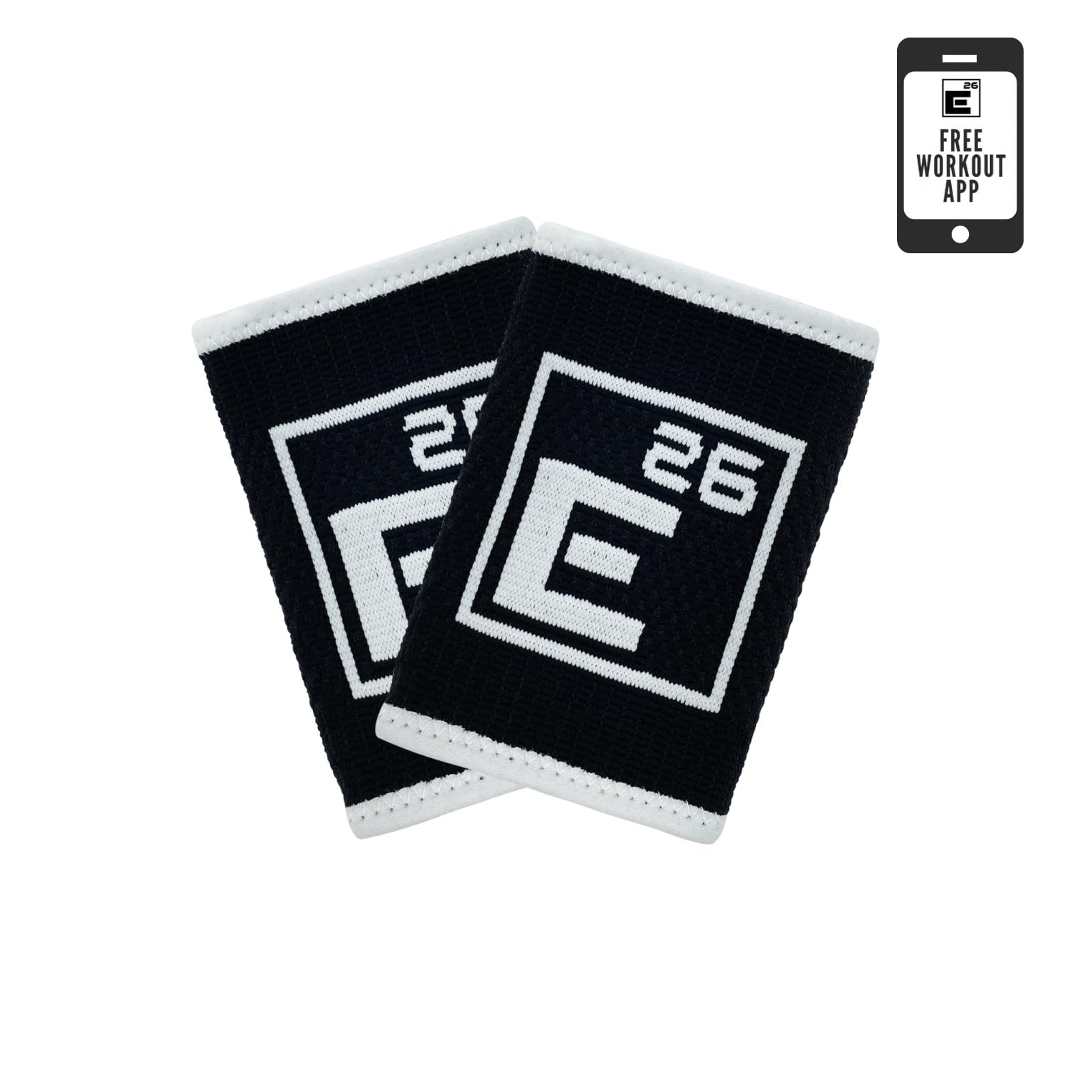 Wicking Wrist Sweat Bands (4 Pack) - for Men, Women, Cross Training, Weightlifting, Functional Fitness, WODs, Sports