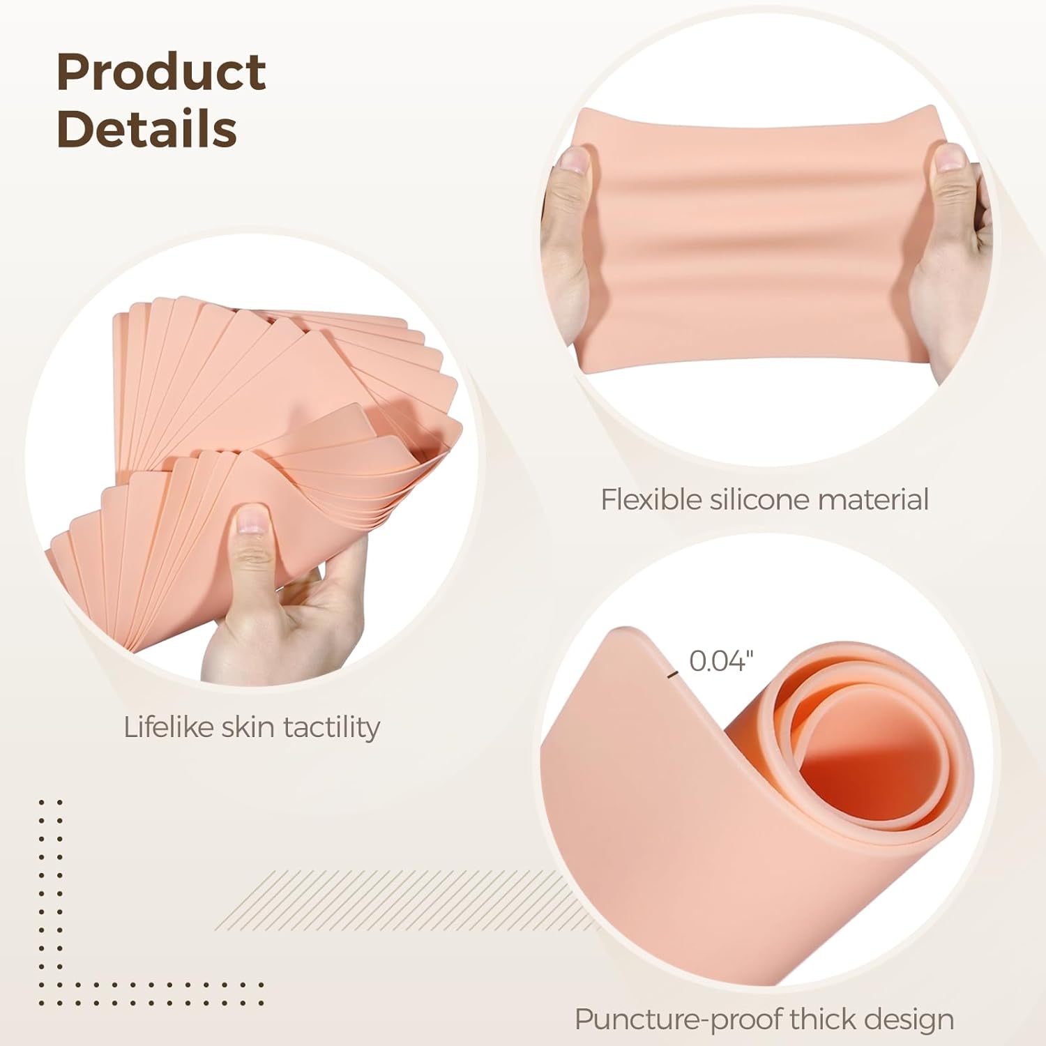 Tattoo Practice Skins - 90 Pcs, 7.5x5.5in Double Sided Blank Practice Skin for Tattooing and Microblading, Suitable for Beginners and Experienced Artists