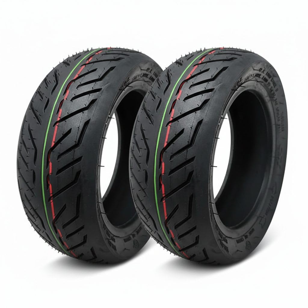 Set de 2 neumáticos patinete eléctrico Dualtron Victor Luxury medida 10x3-6 Repuesto compatible cubierta carretera