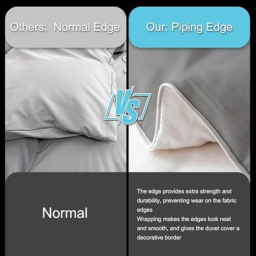 Miniatura 7 de Juego de ropa de cama 100% de algodón natural con hojas de palmera, funda de edredón Monstera con hojas tropicales, rama de hojas tropicales, funda