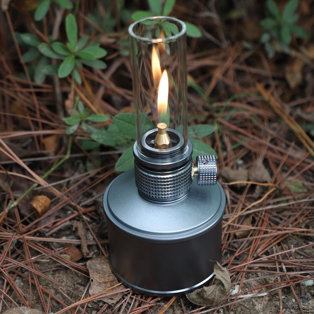 Lámpara de gas para acampar al aire libre, lámpara de gas grande, lámpara de camping al aire libre, lámpara de gas, vela de camping, lámpara de atmósfera, lámpara de iluminación de tienda