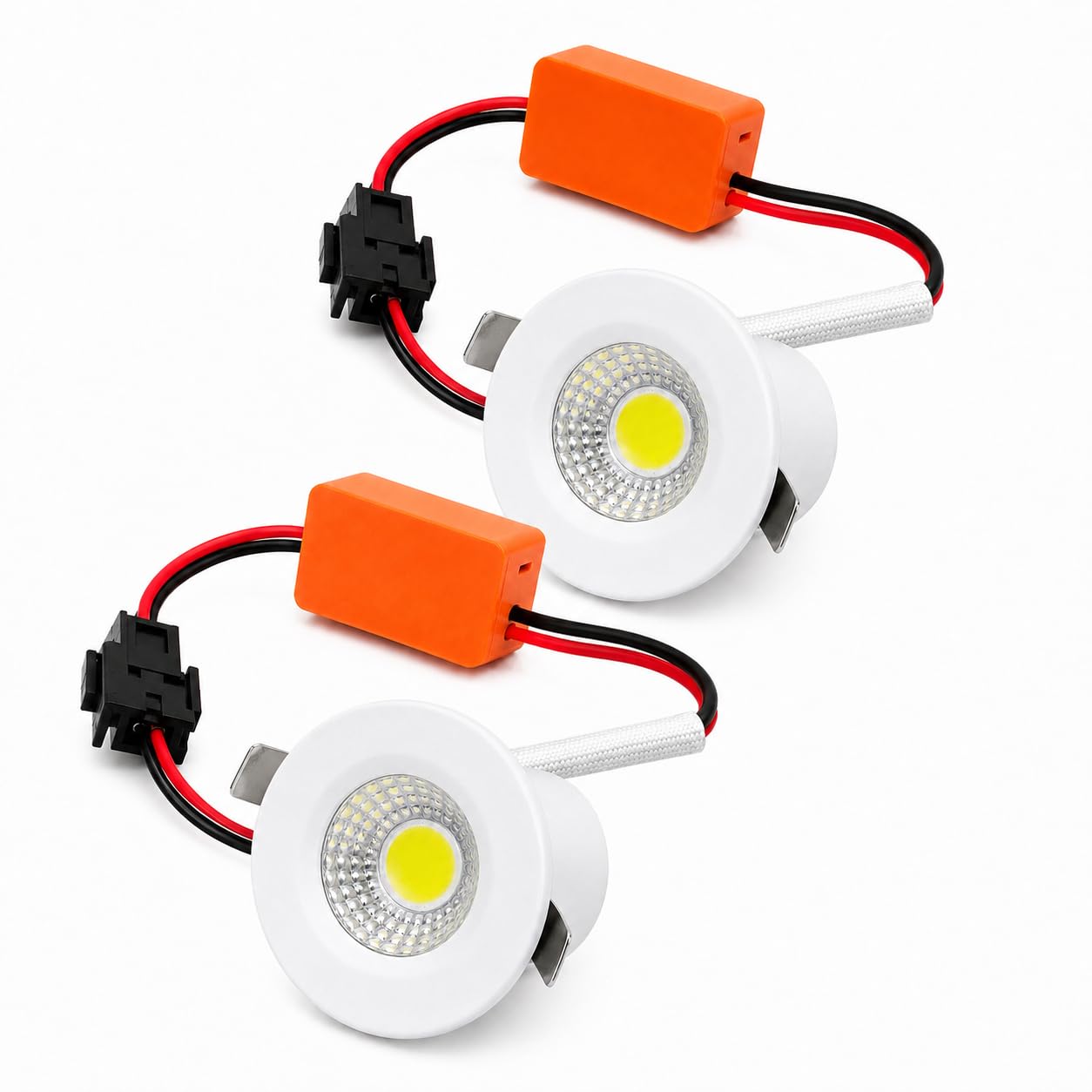 3W LED Spotlight | Premium Aluminum Body | Warm White Led Spotlight | 35mm-Cutout & Compact Design Ceiling Ligh| CRI Tech with High Voltage Protection Downlight-image-18