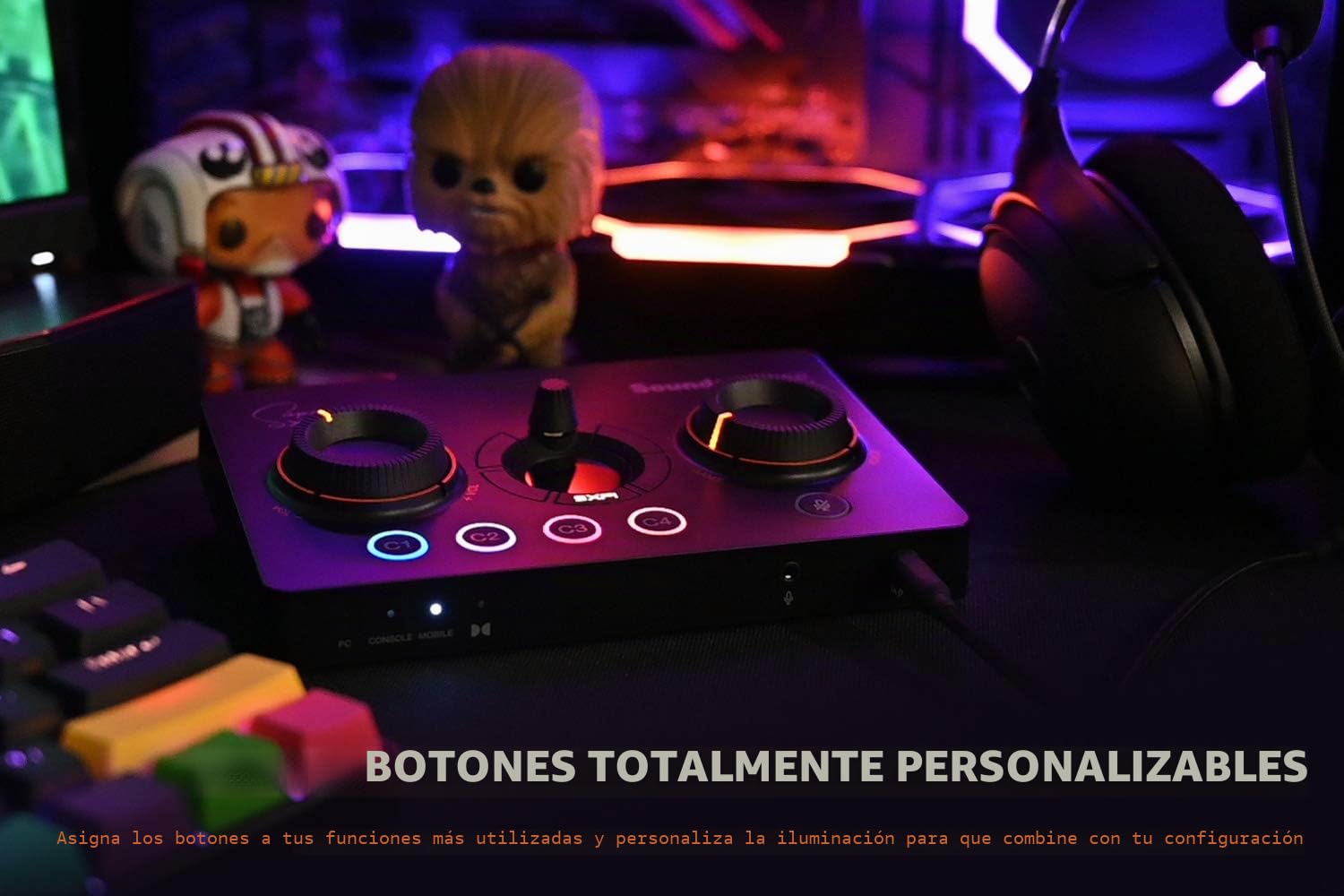 Creative - Tarjeta de Sonido USB Sound Blaster GC7 Next Gen Gaming
