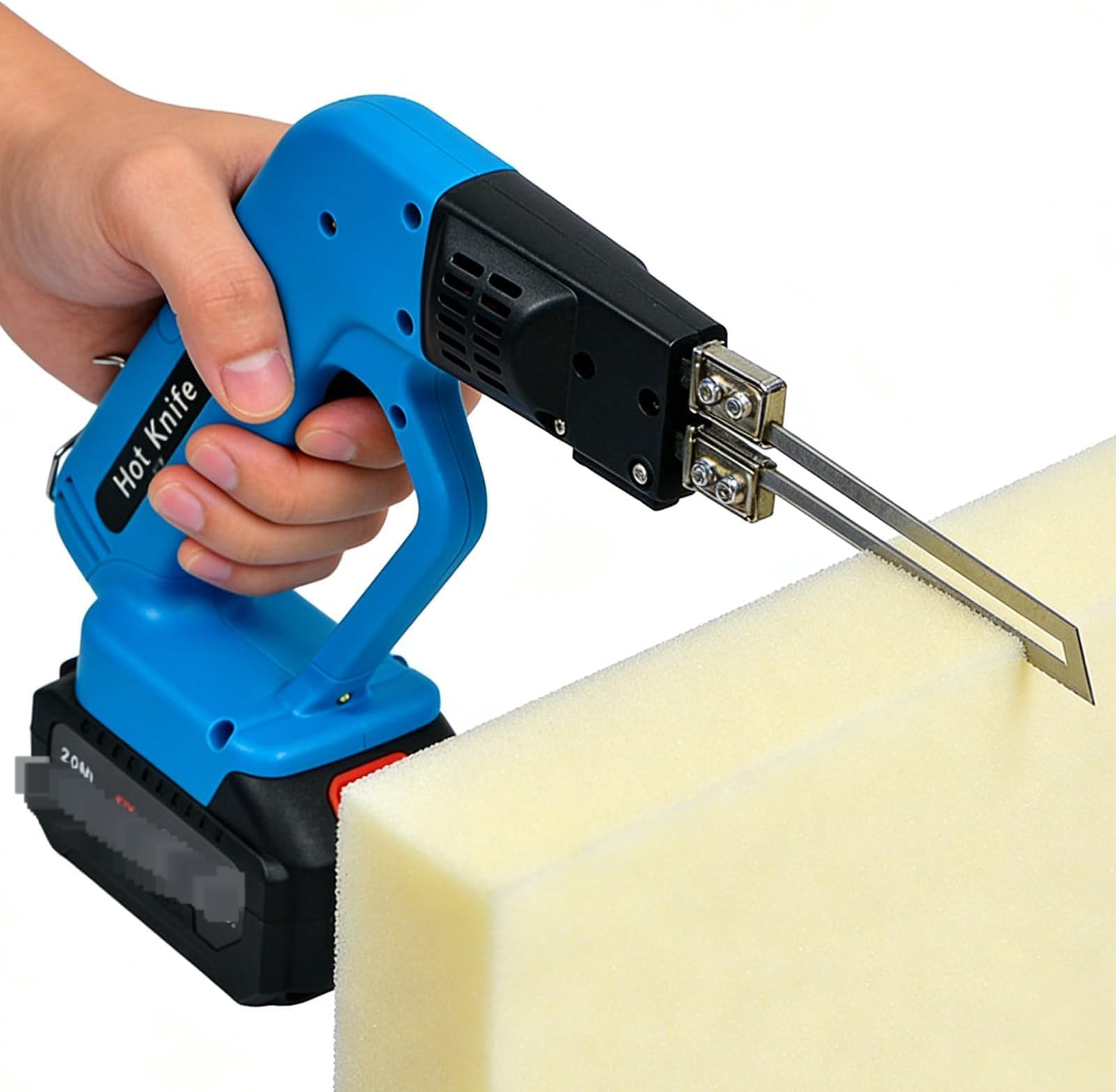 JXYQ Electric Foam Cutter Tool, 150W Hot Blade Kit for Styrofoam, EPE, EVA Foam Board and Plastic, Portable and Efficient Cutting Solution