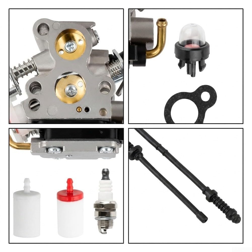 Carburador Repuesto con para filtro para Motosierra 440E Carburador