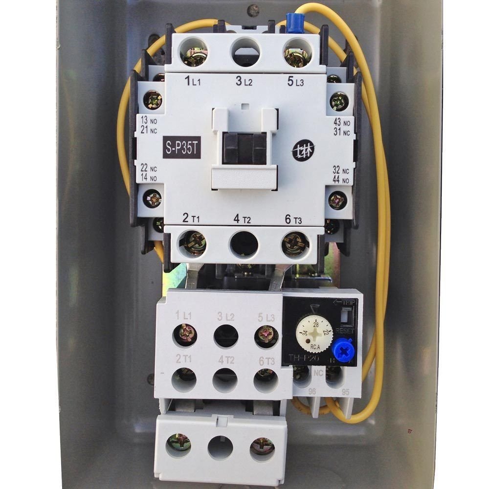 5 HP Single 1 Phase Magnetic Starter Motor Control New
