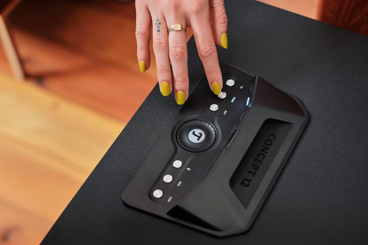 Teufel CONSONO 25 Concept Power Edition - 5.1 Soundsystem, Komplettsystem Heimkino mit integriertem AV-Receiver, Bluetooth, Dolby Audio, USB-C-Soundkartenfunktion, HDMI ARC CEC