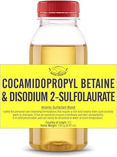 COCAMIDOPROPYL Betaine & DISODIUM 2-SULFOLAURATE - Ultra-mild, Cold Processable & Easy-to-Handle Surfactant Blend for Sham...