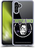 Vista 12 de Head Case Designs Beetlejuice Betelgeuse Graphics - Funda de gel suave con licencia oficial [protección de grado militar] compatible con Samsung
