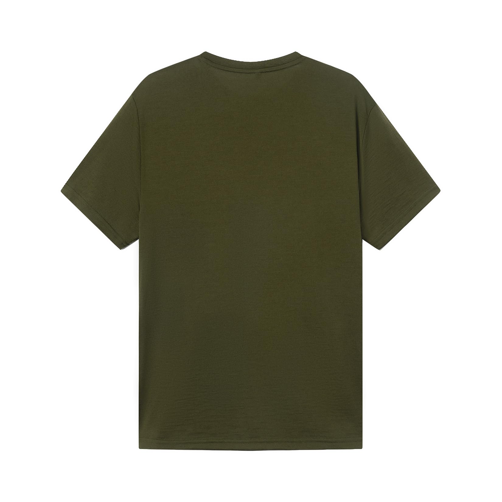 90S Fadenzahl Leichtes T-Shirt aus 100% Merinowolle für die Basisschicht, Unisex Ultrafine 90S Thermal Atmungsaktives T-Shirt