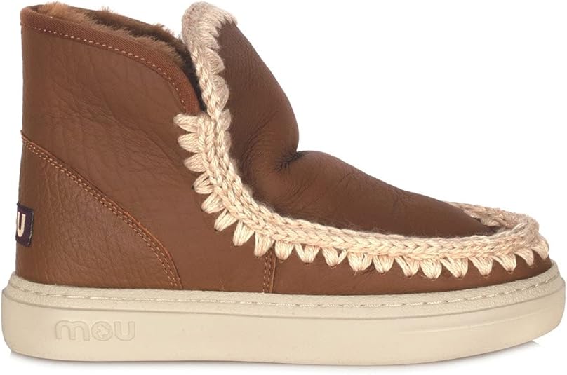 Amazon.com: Mou Ankle Boot Eskimo Sneaker Bold In Brown