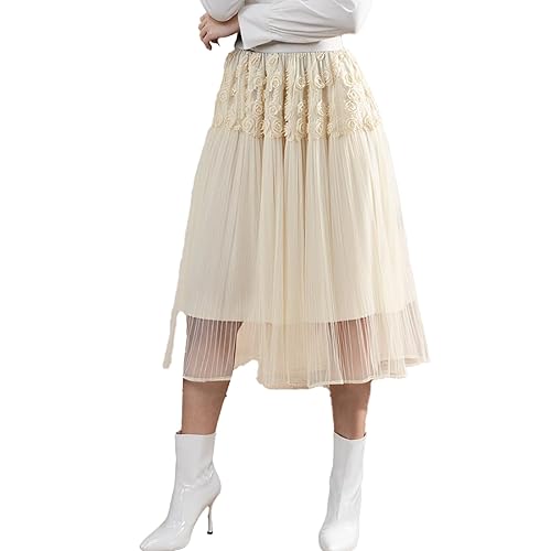 Floral Tulle Skirts for Women 3D Fairy Tutu Skirt Fashion