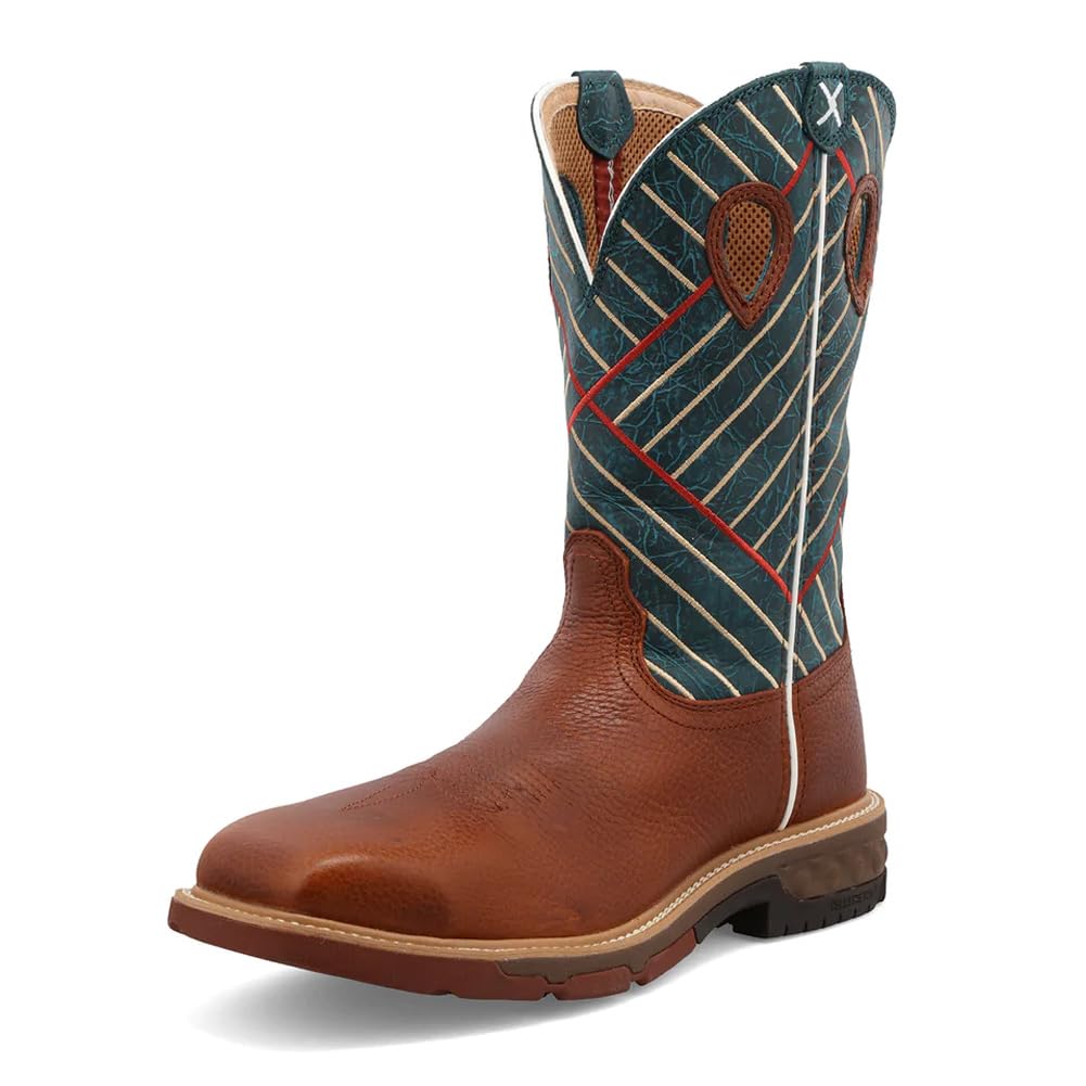 Twisted X Men’s 12” Pull On Alloy Toe Western Work Boot