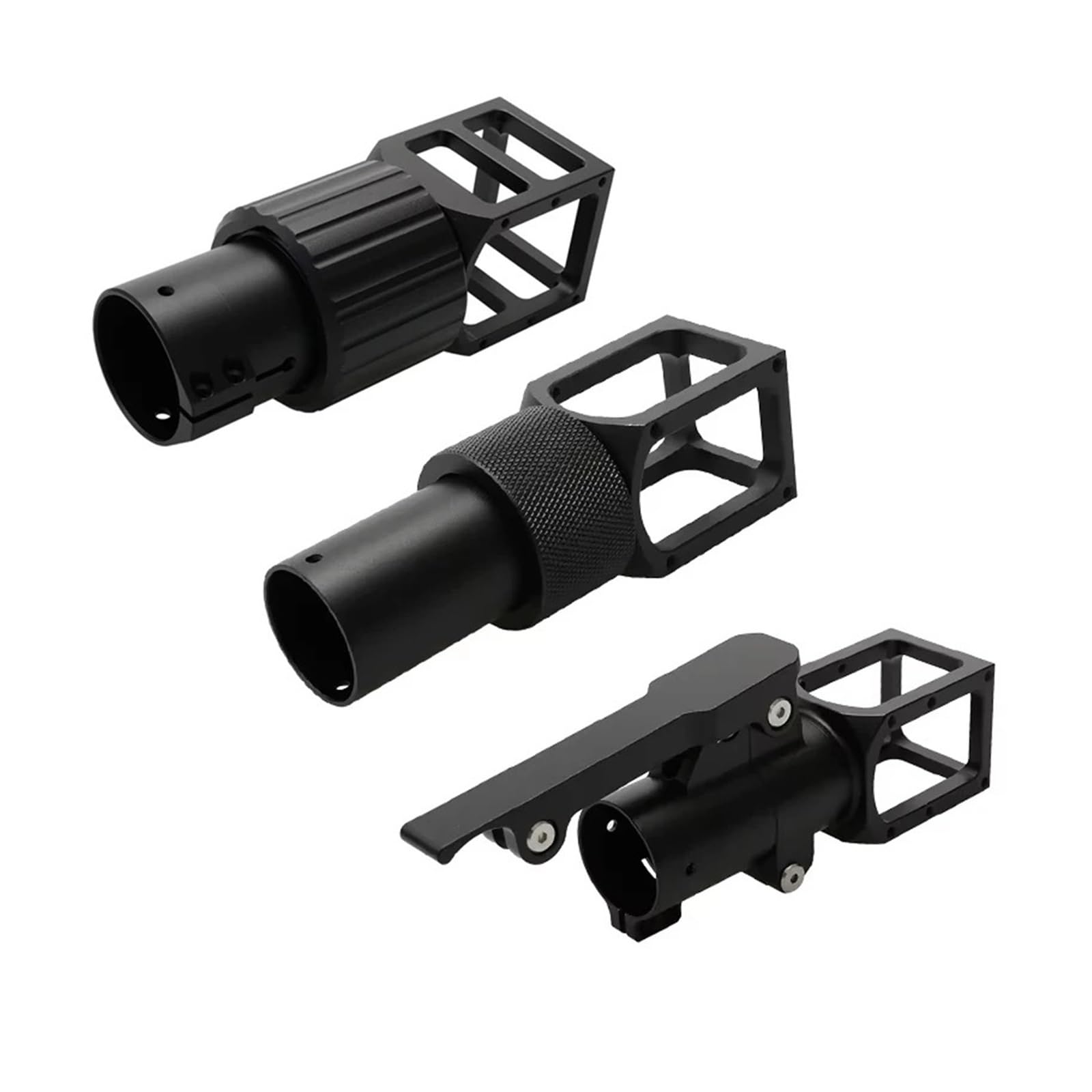 Compatibile con UAV, Clip Tubo Braccio Pieghevole Alluminio
