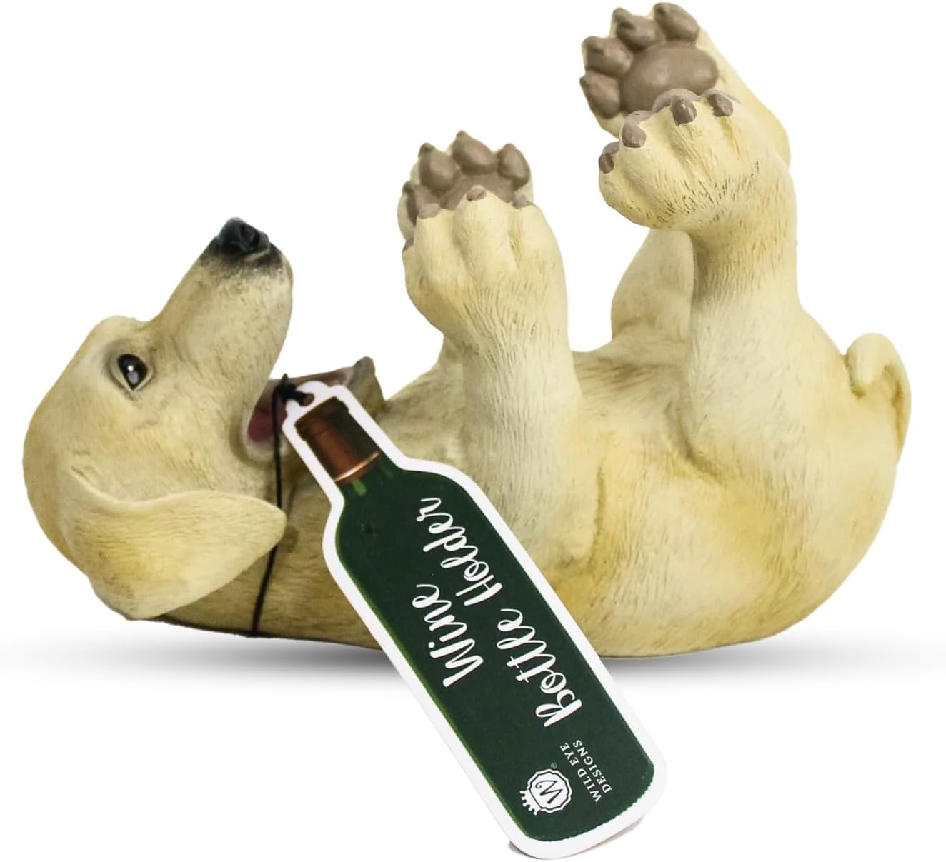 Puppy Dog Wine Bottle Holder. LAB Puppy, Labrador Dog, Wine Cute Animal Tabletop Decoration.…