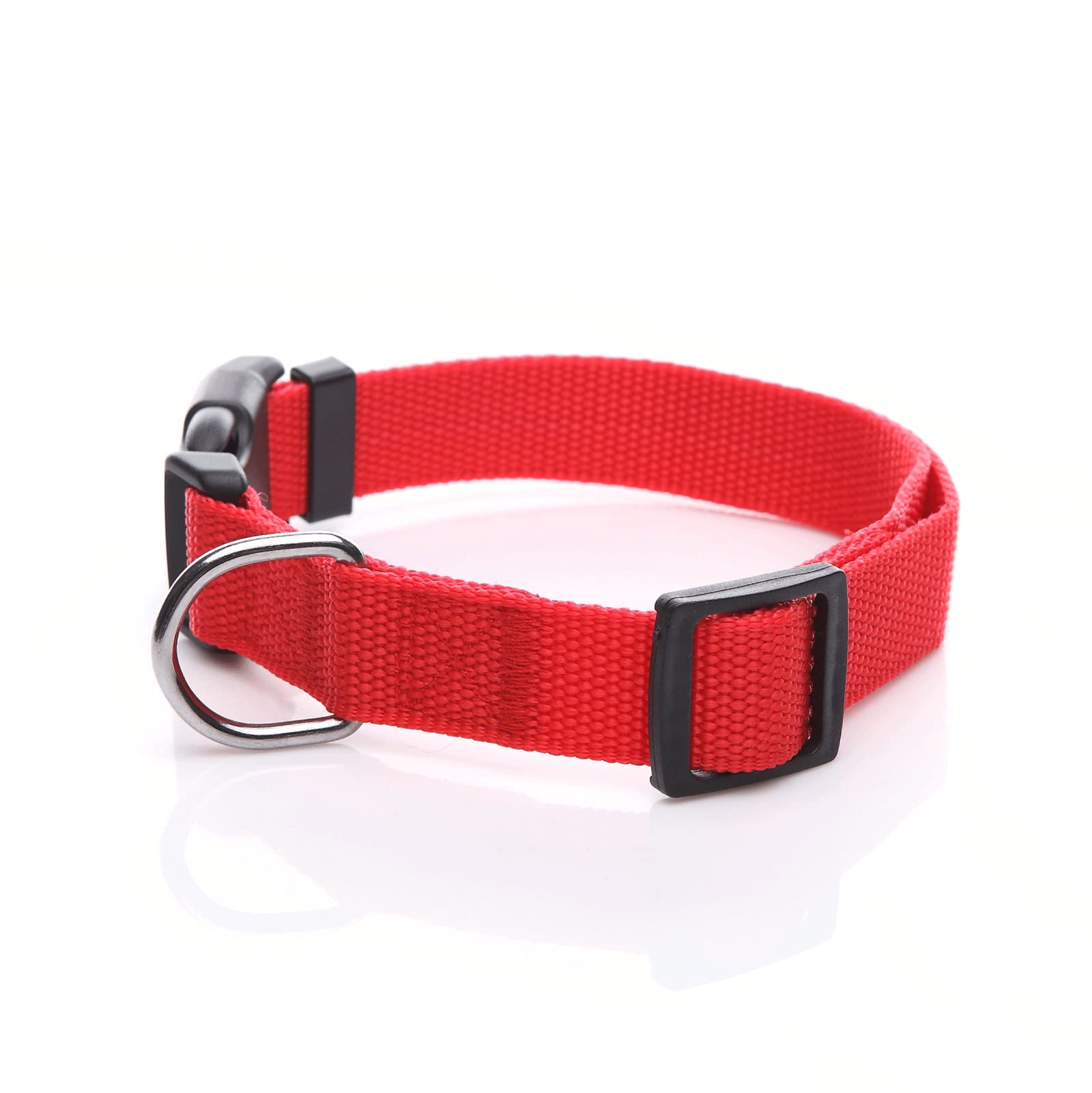 SALO Nylon Dog Collar, Adjustable Dog Collars for Medium Large Dogs, 1 Inch Wide (5/8