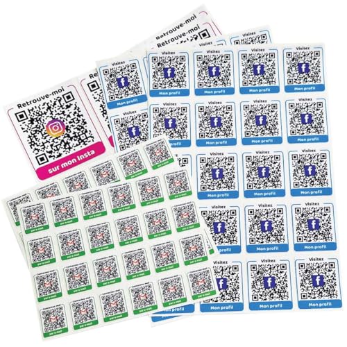 Etiquettes QR Code personnalisées...