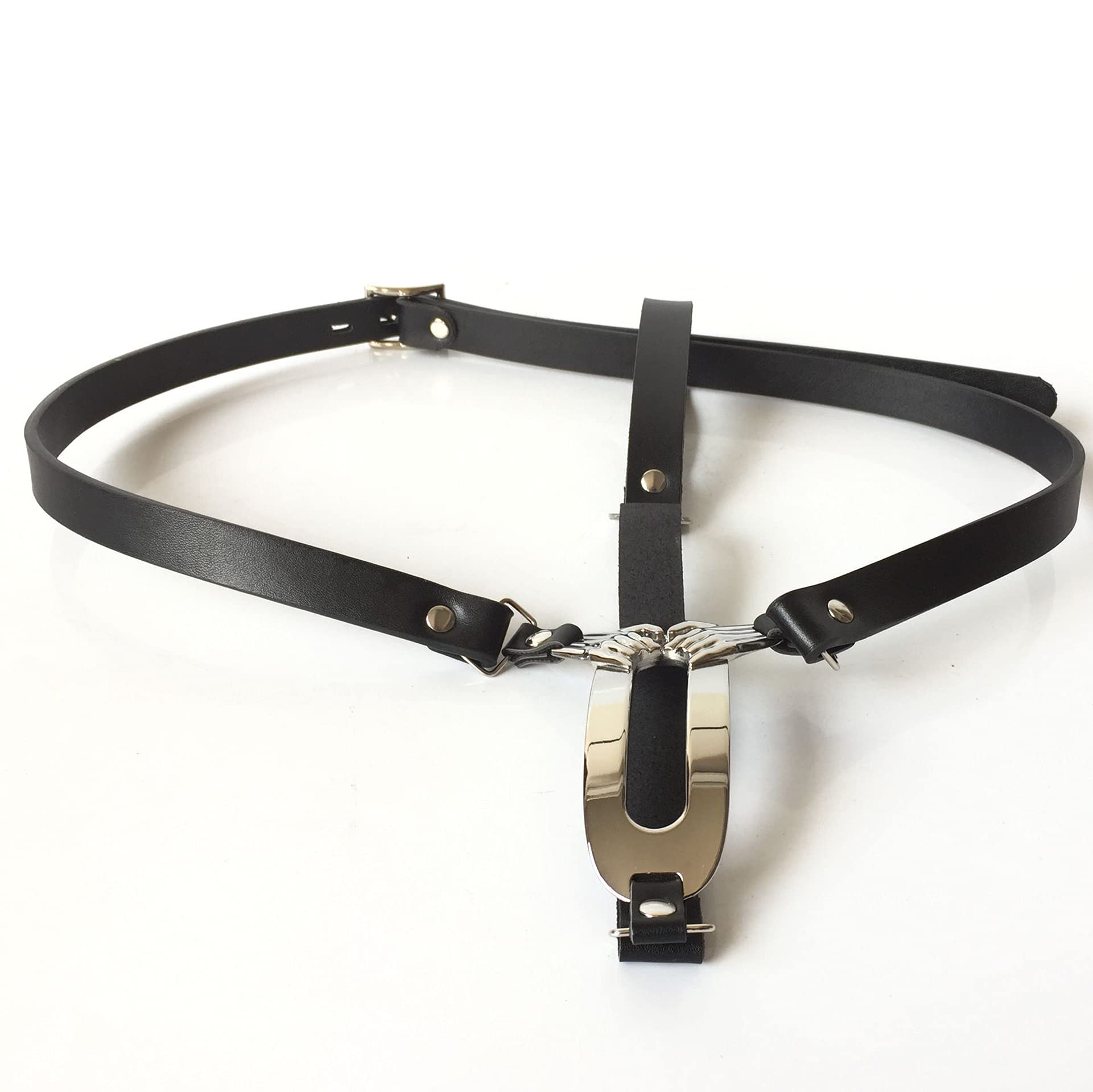 Cintura Di Castità Per Le Donne Cintura Di Castità in Morbida Pelle Leggera E Facile Da Usare Imbracatura in Pelle Chiudibile A Chiave Fetish Bondage Invisibile Giocattoli Del Sesso Per Le Donne