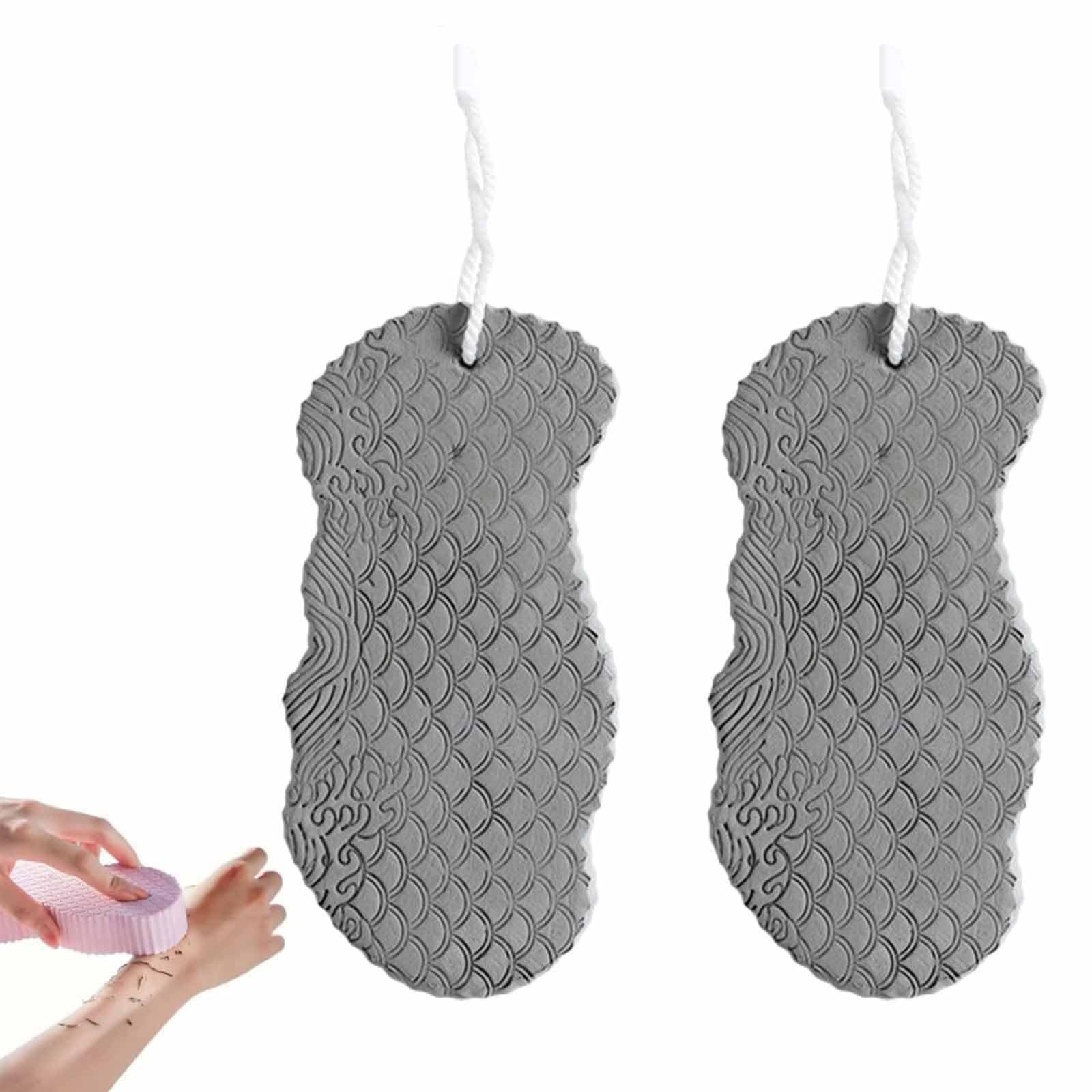 Korean Skin Scrubber, Korean Skin Scrubber Sponge, Super Soft Exfoliating Bath Sponge Reusable, Korean Skin Scrubber Exfoliator Sponge, Korean Body