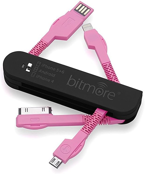 BitmoreSwiss Army Style Charge/Sync for iPhone and Micro USB