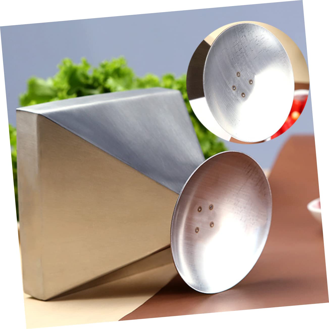 DECHOUS Food Shaper Mold Meat Mold for Baking Stainless Steel Dishes Making Tool Easy Demolding Perfect for Home Restaurant
