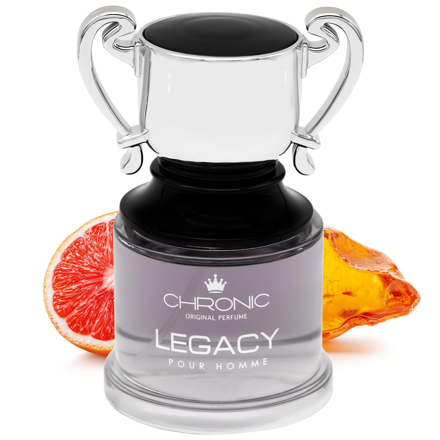 Chronic Legacy Perfume for Men | Invictuss Inspired Fragrance with Sea Notes, Grapefruit & Amber | Long-Lasting Masculine Scent | Eau de Toilette - 100ml by Coral Perfumes-image-7