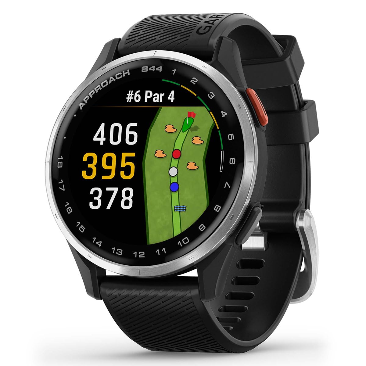 【明治の大砲】 GARMIN APPROACH S44 GPSウォッチ Amazon.com: Garmin Approach S44 (Silver/Black) Golf GPS Smartwatch