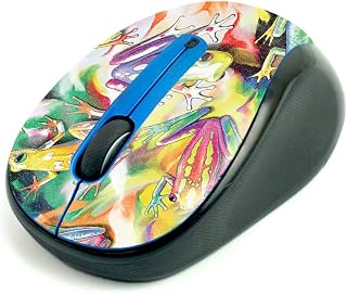 MightySkins Glossy Glitter Skin for Logitech M325 Wireless Mouse - Wet Paint | Protective, Durable High-Gloss Glitter Finish | Easy to Apply, Remove, and Change Styles | Made in The USA