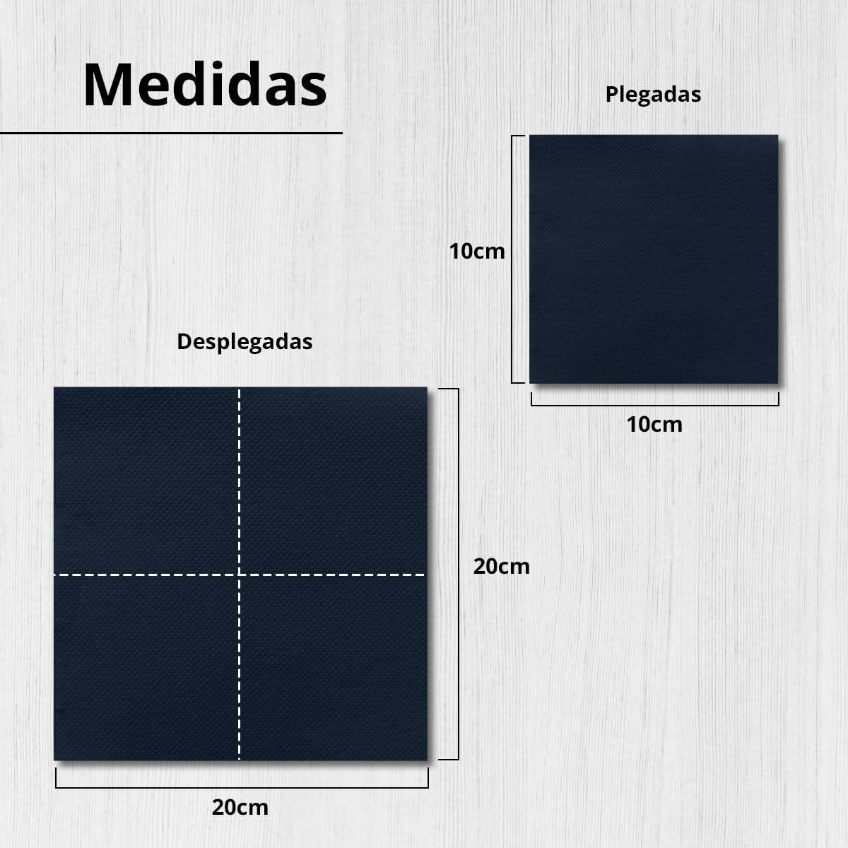 Pack de 1200 Servilletas Cocktail de Papel 100% Reciclables y Negras + Articulo de manaje aleatorio - Servilletas Eco 10 x 10 cm - Hostelnovo (1200 NEGRAS)