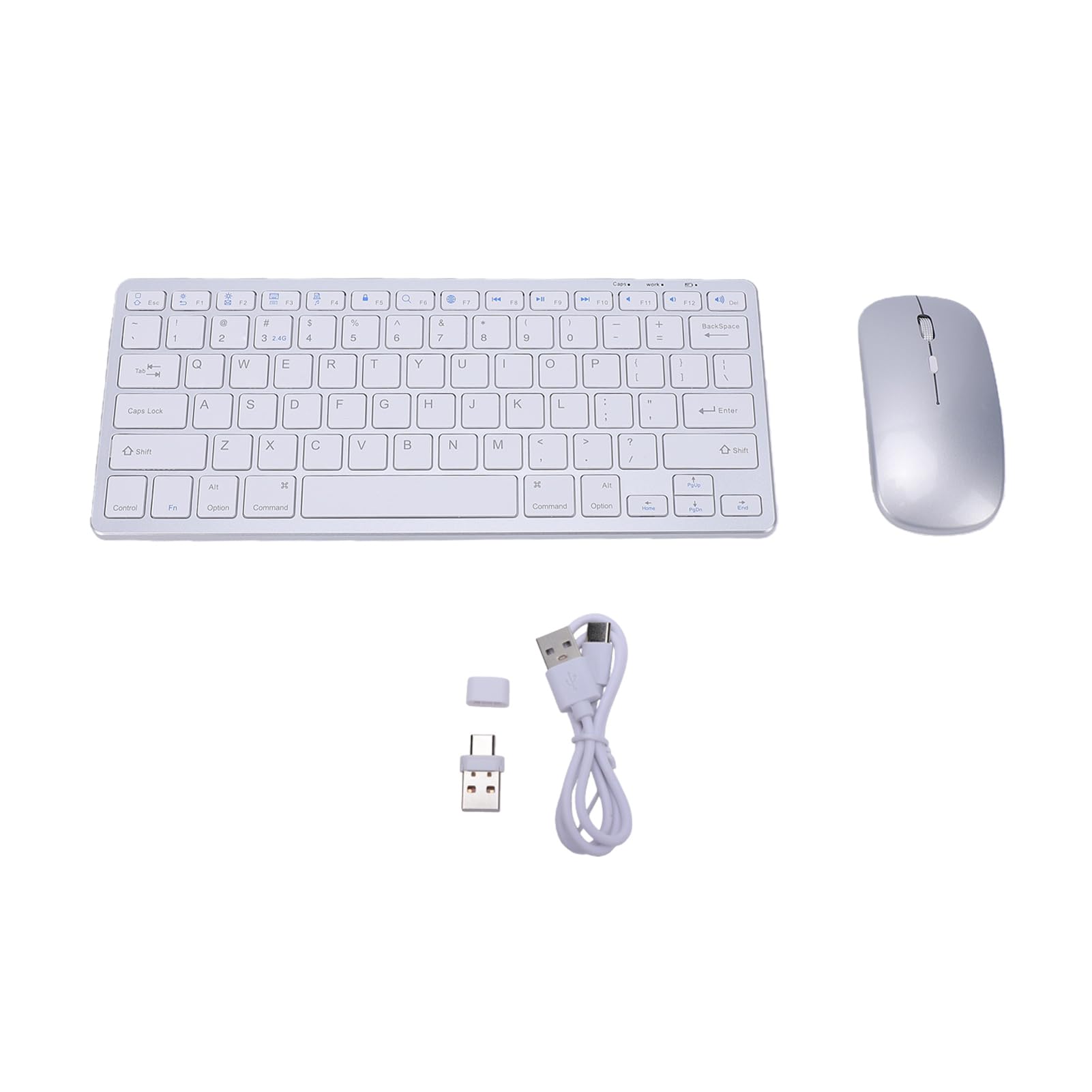 Teclado y Ratón Inalámbrico Combo dpi Ajustable