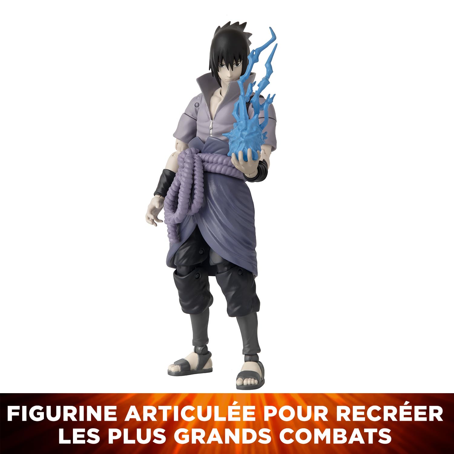 Visiter la boutique BANDAI Bandai - Anime Heroes - Figurine Sasuke Uchiwa - Naruto Shippuden - Figurine d'action Anime Heroes 17 cm - Licence Officielle Manga Naruto - Figurine Sasuke articulée - Jouet Enfant 4 ans et + - 36902 in use