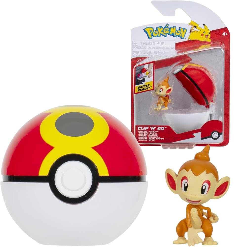 Chimchar Pokeball light YUjin keychain Chimchar Pokemon Ball UK