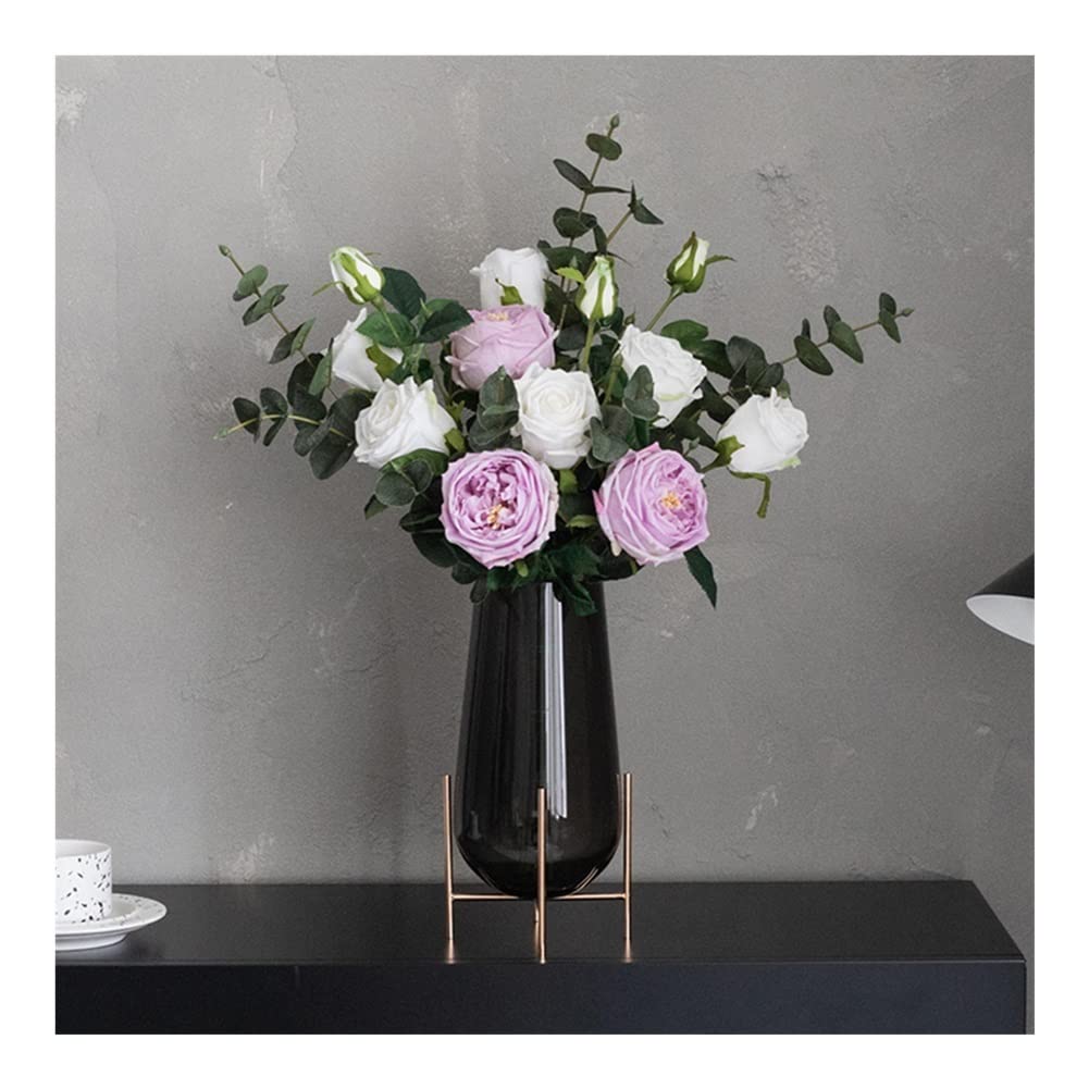XDLEDMKIZ Realistic Artificial Flowers, Simulation Roses Flower for Flower Arrangement, Fake Flowers for Home Wedding Centerpiece