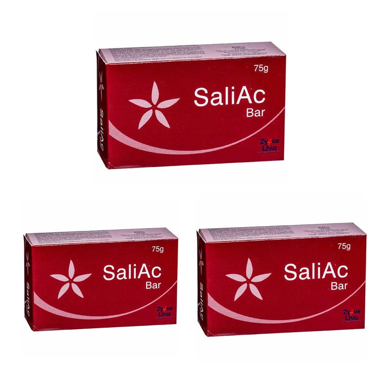 Saliac Bar 75gm Pack of - 3