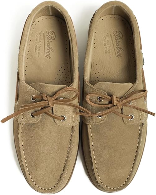 値下げParaboot バース デッキシューズ 7ハーフスエードベージュブラウン 値下げParaboot バース デッキシューズ 7ハーフスエードベージュ