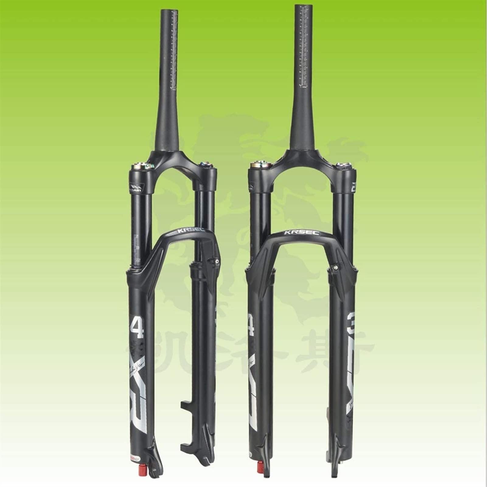 Amazon.co.jp: マウンテンバイクアルミエアサスペンションフォークMTB