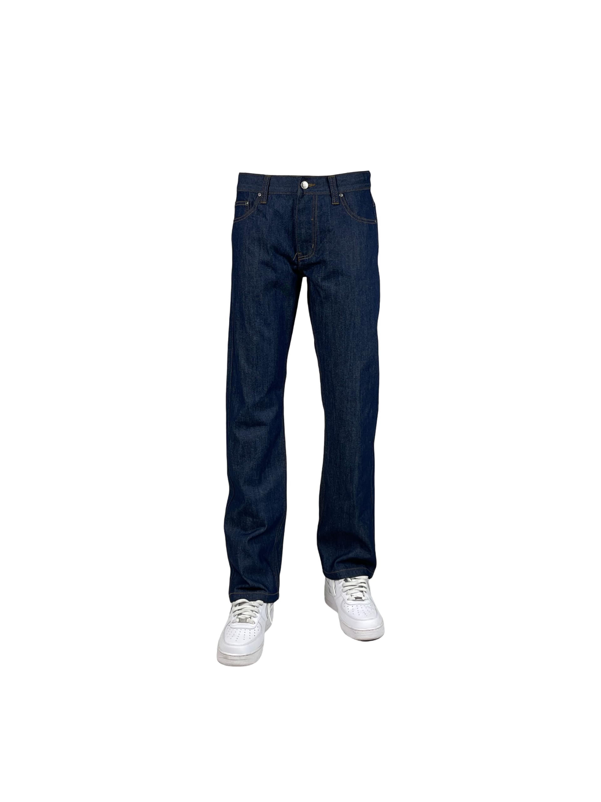 Access Men's Relaxed Fit Raw Denim Pants