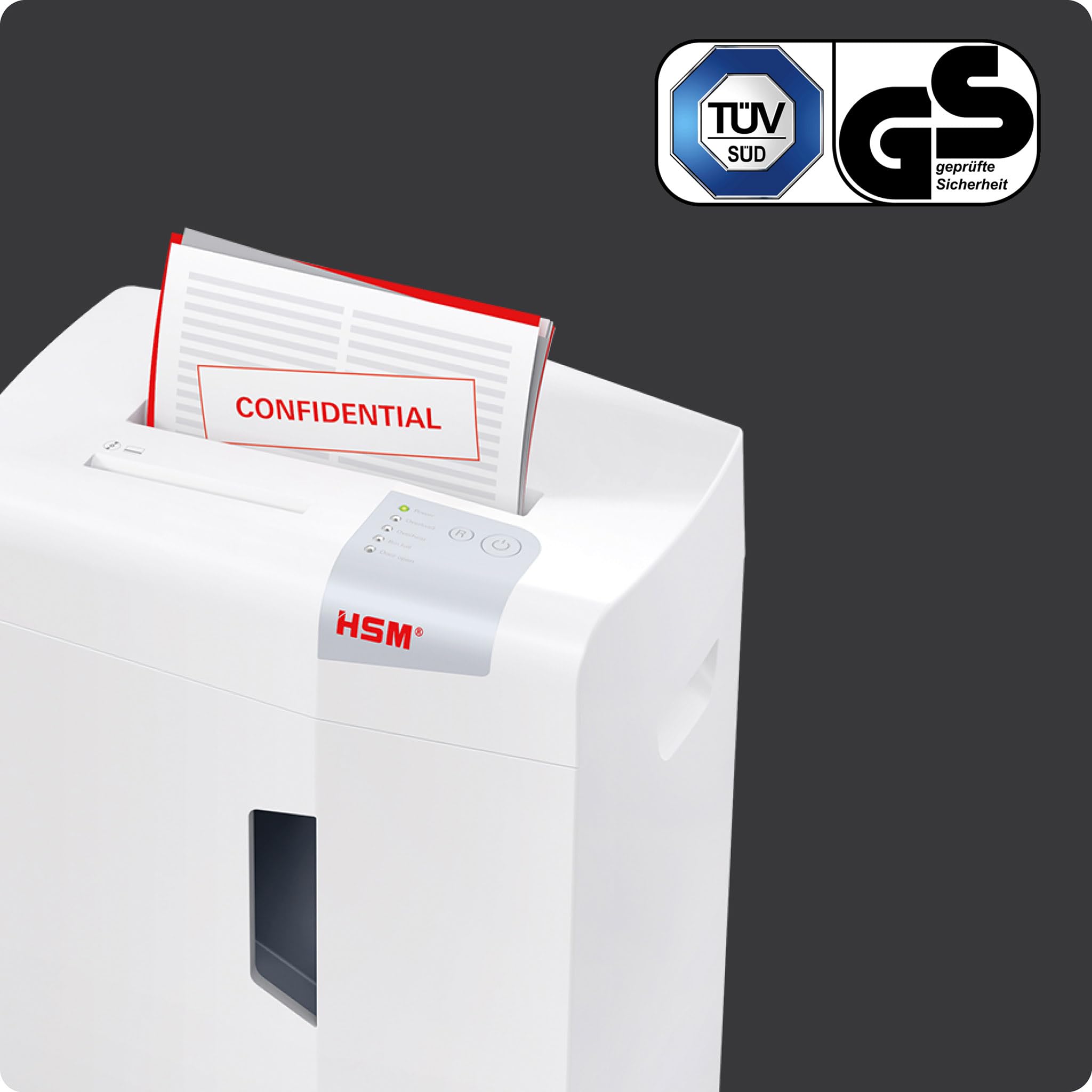 HSM shredstar X15 - Destructora de Papel (Corte en partículas, 4 x 37 mm