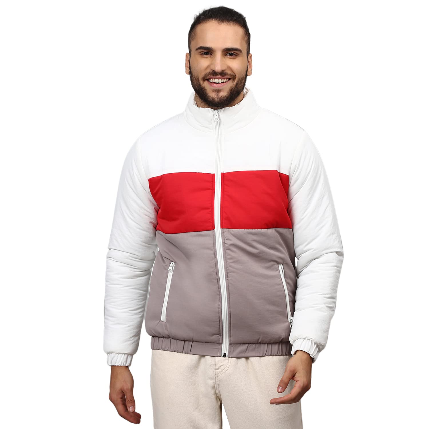 cahoot Men Solid Full Sleeve Multicolor Stylish Casual Windcheater Casual & Bomber Jackets-picture-14