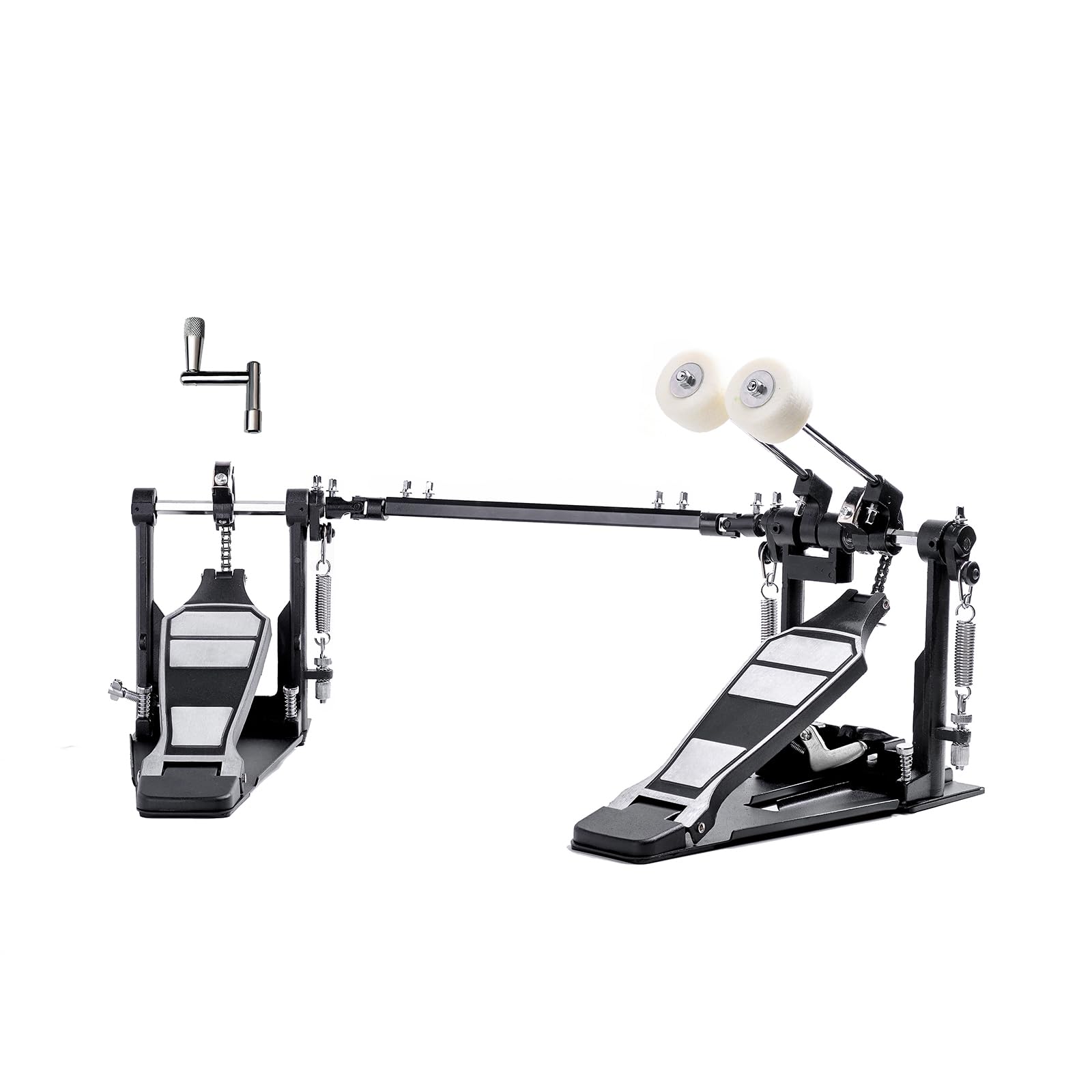 Doppio Pedale Batteria, Doppio Pedale con Doppia Catena, Doppio Pedale, Accessori per Percussioni Professionali (V-FK15)